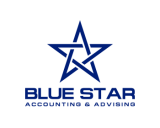 https://www.logocontest.com/public/logoimage/1704968867Blue Star Accounting and Advising 1.png